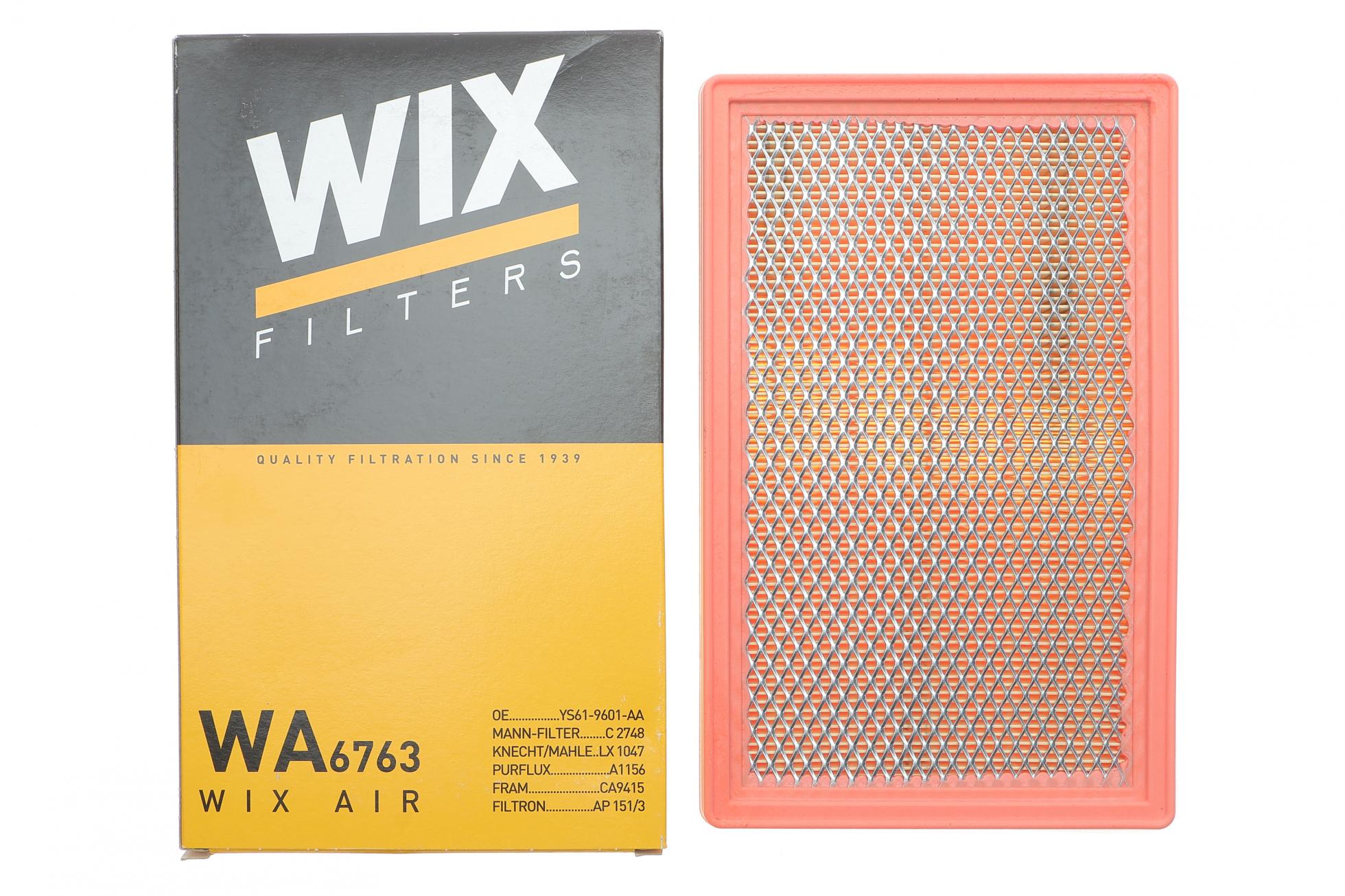 WA6763 WIX FILTERS